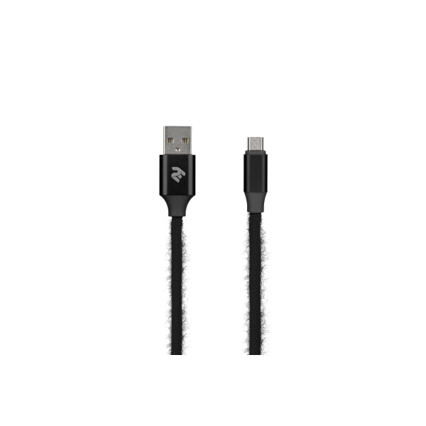 

2E Fur USB 2.0 to MicroUSB Cable[2E-CCMTAC-BLACK]