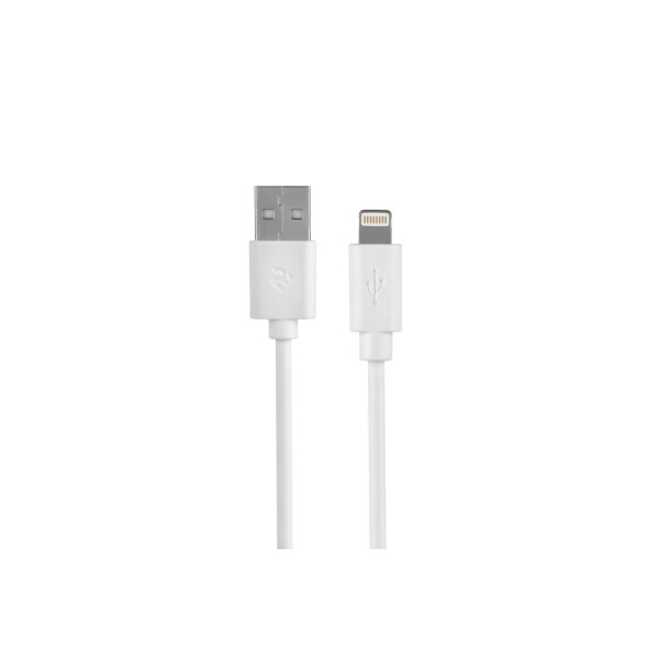 

Кабель 2E USB 2.0 to Lightning Cable Single Molding Type 1m White (2E-CCLPVC-1MWT)