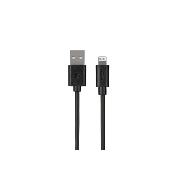 

Кабель 2E USB 2.0 to Lightning Cable Single Molding Type Black (2E-CCLPVC-1MBL)