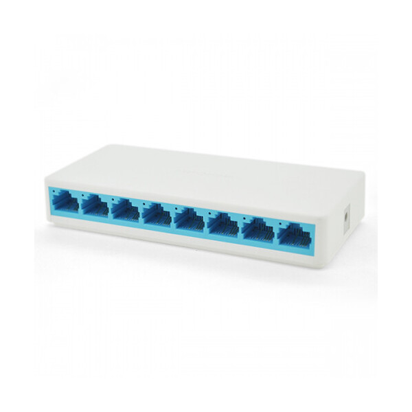 

Коммутатор Mercury S108C 8 портов Ethernet 10 / 100 Мбит / сек, BOX Q60