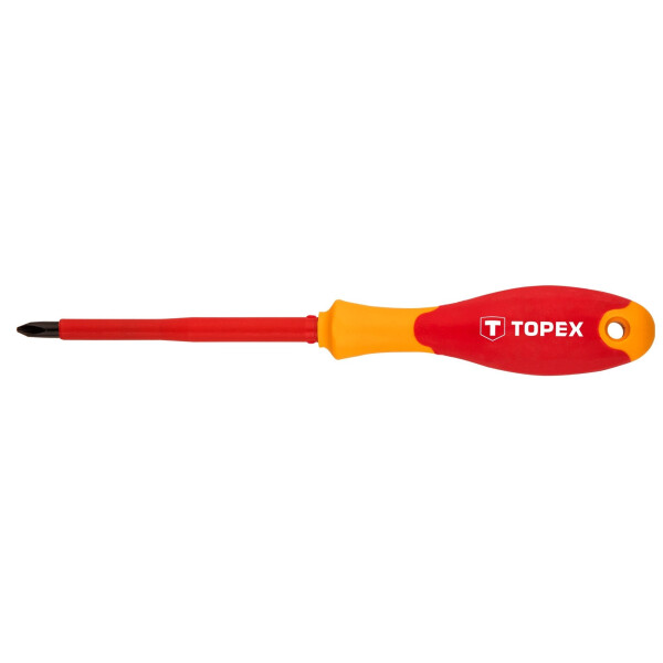 

Отвертка TOPEX крестовая 1000В PH1 x 80 мм