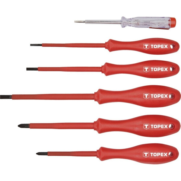 

Отвертки TOPEX 1000 В D155, набор 6 шт. * 1 уп.