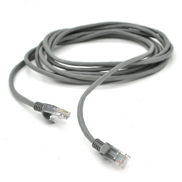 

Патч-корд литой RITAR, CCA, UTP, RJ45, Cat.5e, 5m, серый Q200