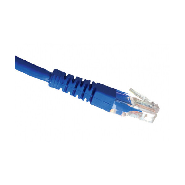 

Патч-корд OK-net Кат.5e UTP 24AWG Синий Без защиты фиксатора 10м