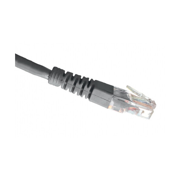 

Патч-корд OK-net Кат.5e UTP 24AWG Серый Без защиты фиксатора 1м