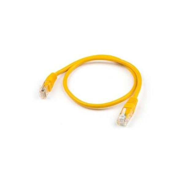 

Патч-корд литой RITAR, UTP, RJ45, Cat.5e, 1m, желтый, Cu (медь) Q300
