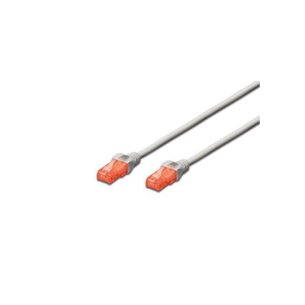 

Патч-корд DIGITUS CAT 6 UTP, 3м, AWG 26/7, CCA, PVC, сірий