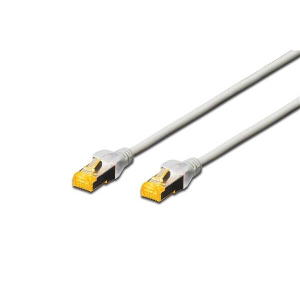 

Патч-корд DIGITUS CAT 6a S-FTP, 0,5м, AWG 26/7 сірого кольору