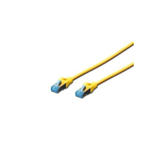 

Патч-корд CAT.5e, SF-UTP, 1м, AWG 26/7, жовтого кольору