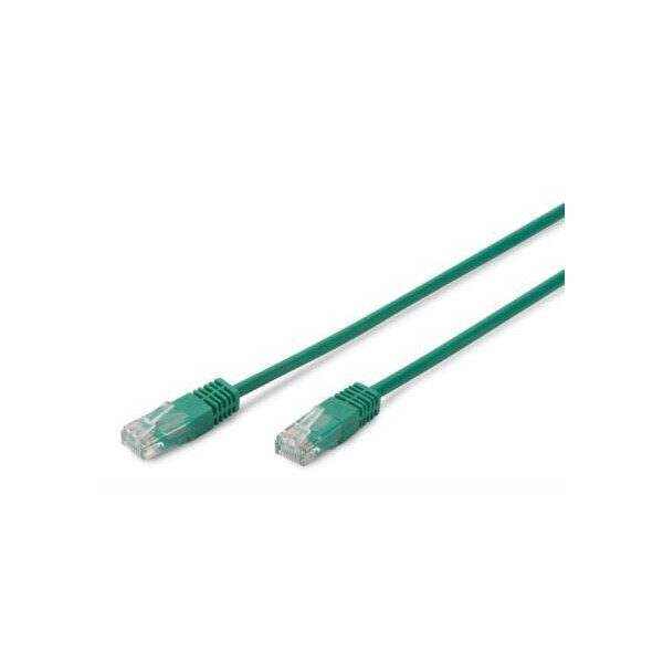 

Патч-корд DIGITUS CAT 5e UTP, 3м, AWG 26/7, PVC, зеленого кольору