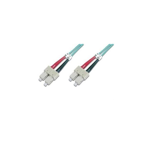 

Оптичний патч-корд DIGITUS SC/UPC-SC/UPC,50/125, OM3,duplex,1m