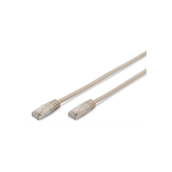 

Патч-корд DIGITUS cat.5e, F-UTP, 0.5м, AWG 26/7, сірого кольору