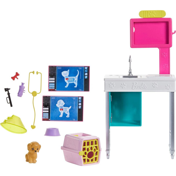 

Игровой набор Ветеринарный офис Рентген для животных Barbie GJL68