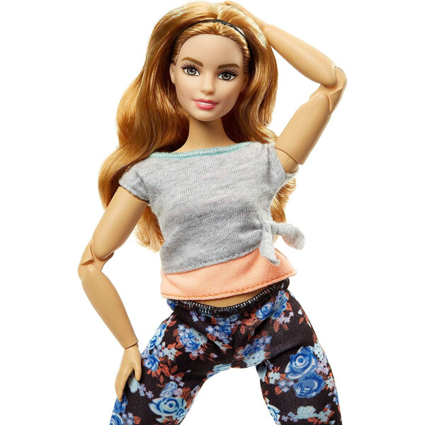 

Кукла Барби Йога Двигайся как я Made to Move Barbie Doll, Curvy FTG84