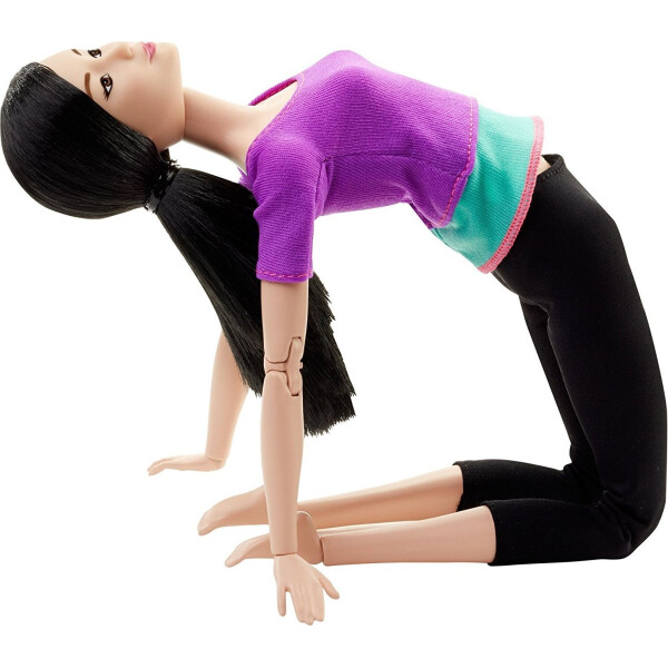 

Кукла Барби Йога Двигайся как я Made to Move Barbie Doll, Purple Top DHL84
