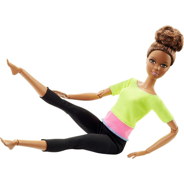 

Кукла Барби Йога Двигайся как я Made to Move Barbie Doll, Yellow Top DHL83