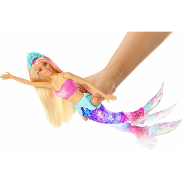 

Кукла Barbie Мерцающая русалочка Дримтопия Dreamtopia Sparkle Lights Mermaid Doll, Blonde GFL82