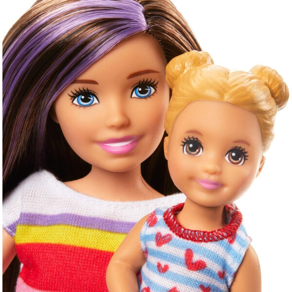 

Кукла Barbie Скиппер няня Кормление Skipper Babysitters Inc. Feeding Playset with Babysitting Skipper Doll GHV87