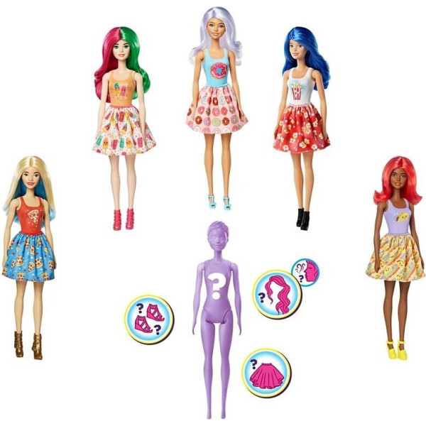 

Кукла Barbie Сюрприз Цветное перевоплощение GTP41