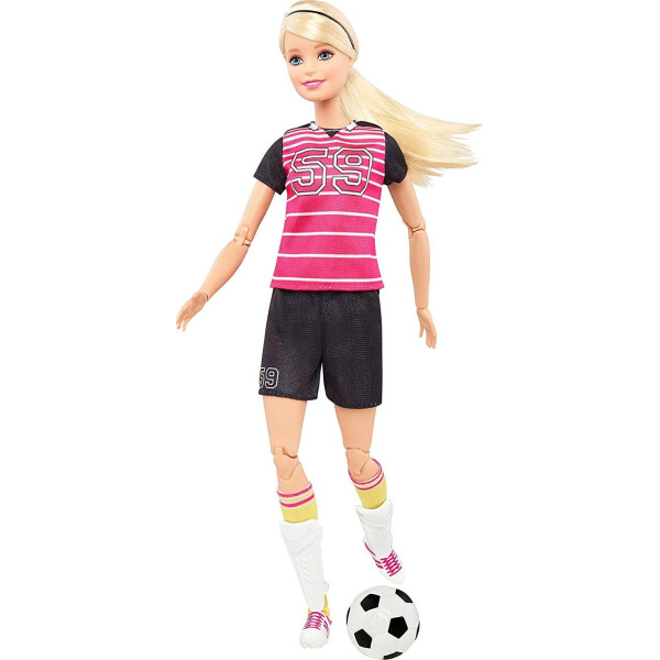 

Кукла Barbie Футболистка Я могу быть Careers Made to Move Soccer Player Doll, Blonde DVF69