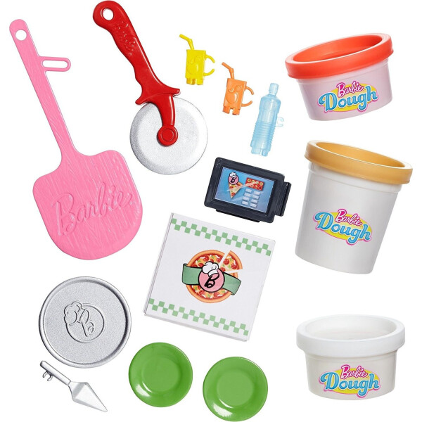 

Кукла Barbie Шеф-повар в пиццерии Pizza Chef Doll Playset, Blonde FHR09