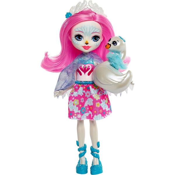 

Кукла Enchantimals Лебедь Саффи и Пойс Saffi Swan Doll with Poise FRH38