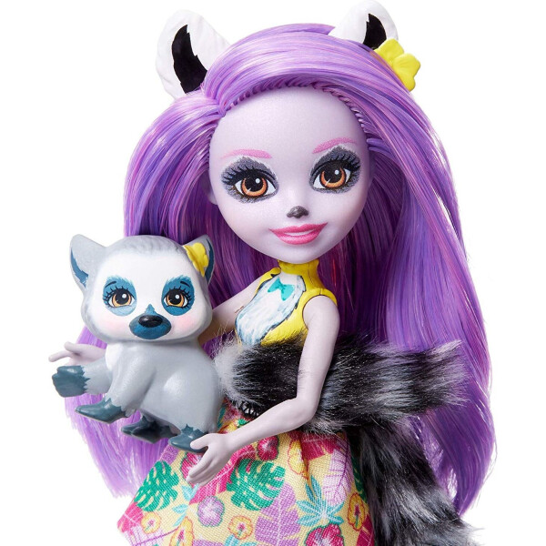 

Кукла Enchantimals Лемур Лариса и Ринглет Larissa Lemur Ringlet Dolls GFN44