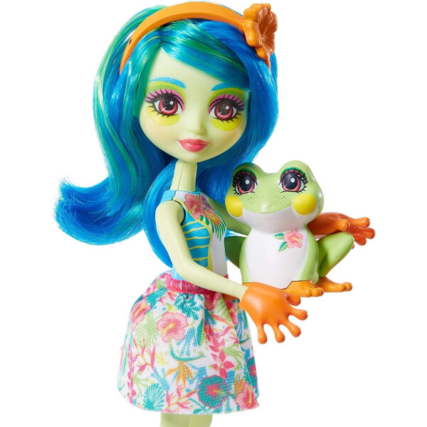 

Кукла Enchantimals Лягушка Тамика и Бёст Tamika Tree Frog Burst Dolls GFN43