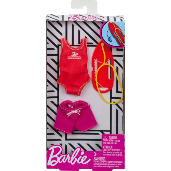 

Одежда для кукол Barbie Careers Lifeguard Fashion Pack FXH97
