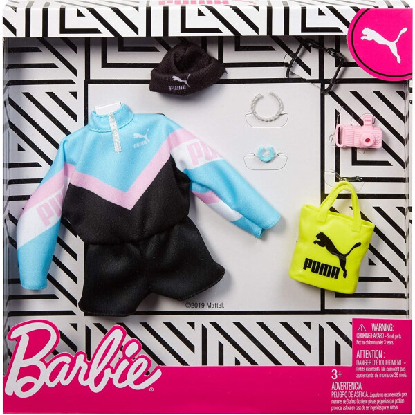 

Одежда для кукол Barbie PUMA Fashion Pack Sport Jumpsuit 6 Accessories Dolls GJG31
