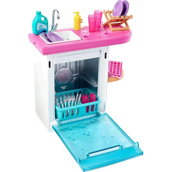 

Посудомоечная машина Barbie Dishwasher Playset FXG35