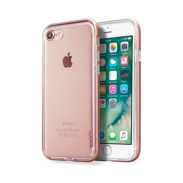 

Чехол-бампер LAUT EXO-FRAME for iPhone 7/8 rose gold (LAUT_IP7_EX_RG)