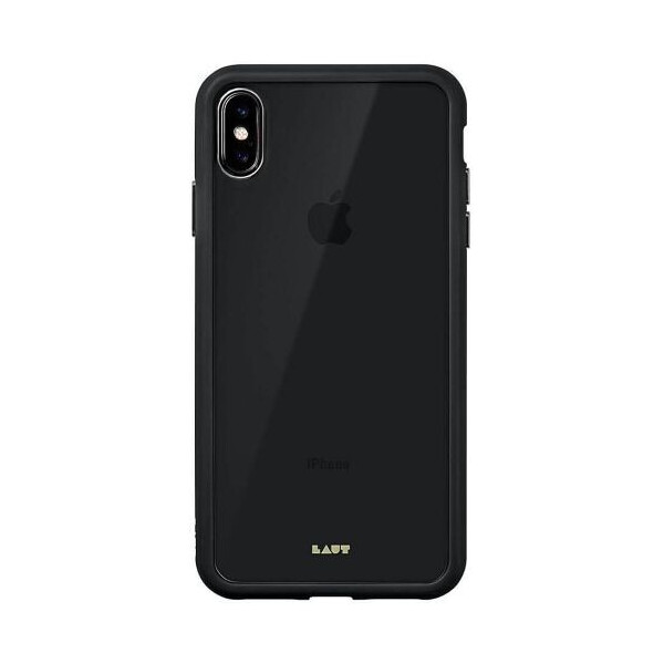 

Чехол-накладка LAUT ACCENTS TEMPERED GLASS for iPhone XS Max Black (LAUT_IP18-L_AC_BK)