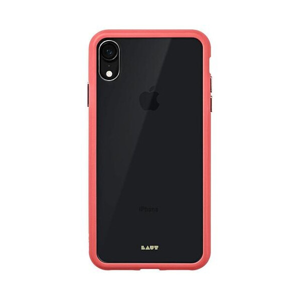 

Чехол-накладка LAUT ACCENTS TEMPERED GLASS for iPhone XR Pink (LAUT_IP18-M_AC_P)