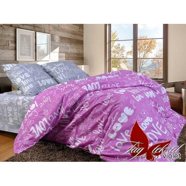 

ТМ TAG 150x220 Фиолетовый с компаньоном R7207violet