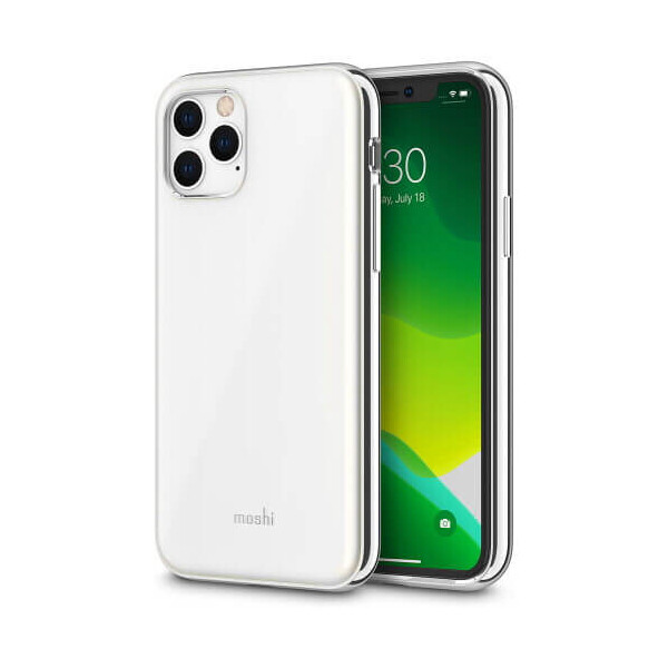 

Чехол-накладка Moshi iGlaze Slim Hardshell Case Pearl White for iPhone 11 Pro (99MO113103)