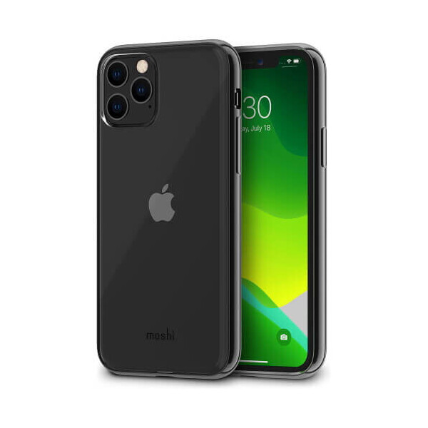 

Чехол-накладка Moshi Vitros Slim Clear Case Raven Black for iPhone 11 Pro (99MO103036)