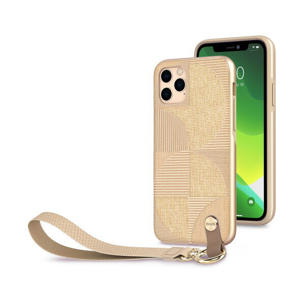 

Чехол-накладка Moshi Altra Slim Case with Wrist Strap Sahara Beige for iPhone 11 Pro (99MO117303)