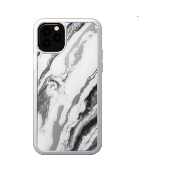 

Чехол-накладка LAUT MINERAL GLASS for iPhone 11 Pro Marble White (L_IP19S_MG_W)