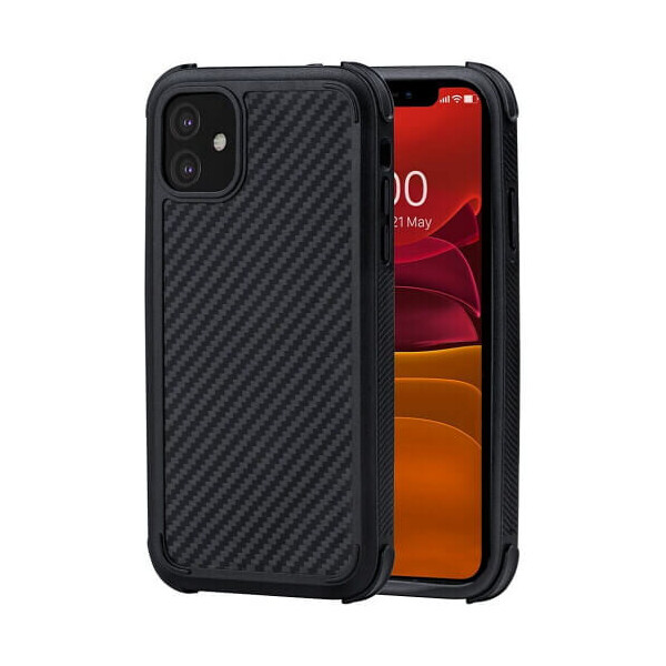 

Чехол-накладка Pitaka MagCase Pro Black/Grey for iPhone 11 (KI1101RP)