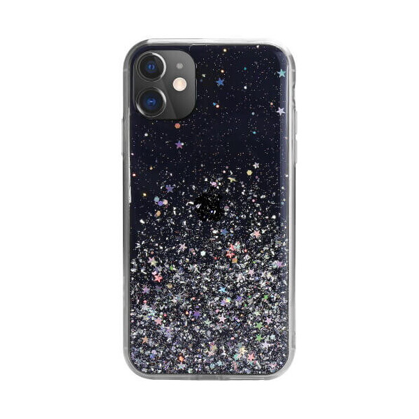 

Чехол-накладка SwitchEasy Starfield for iPhone 11 Transparent Black (GS-103-82-171-66)