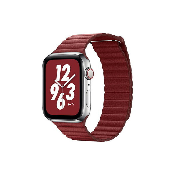 

Ремешок COTEetCI W7 Leather Magnet Band For Apple Watch 38mm/40mm Red (WH5205-RD)