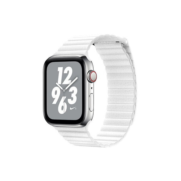 

Ремешок COTEetCI W7 Leather Magnet Band For Apple Watch 42mm/44mm White (WH5206-WH)