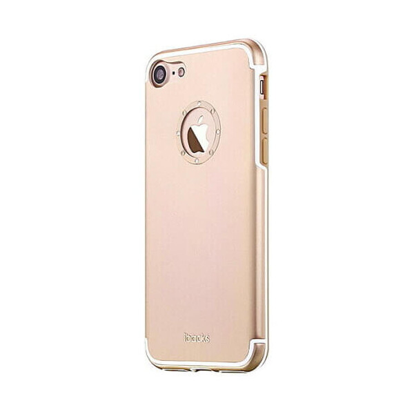 

Чехол-накладка ibacks Aluminum Case with Diamond Ring iPhone SE 2/8/7 Gold