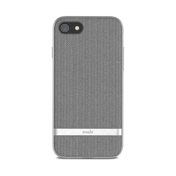

Чехол-накладка Moshi Vesta Textured Hardshell Case Herringbone Gray for iPhone SE 2/8/7 (99MO088011)