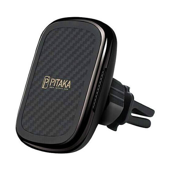 

Автомобильный держатель Pitaka MagEZ Mount Qi Car Vent Black/Gun Metal (CM3001QBGM)