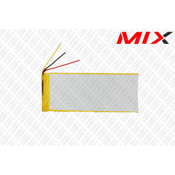 

Батарея для для планшета 3,7V 132x54x2mm 3pin 3000mAh 7465001