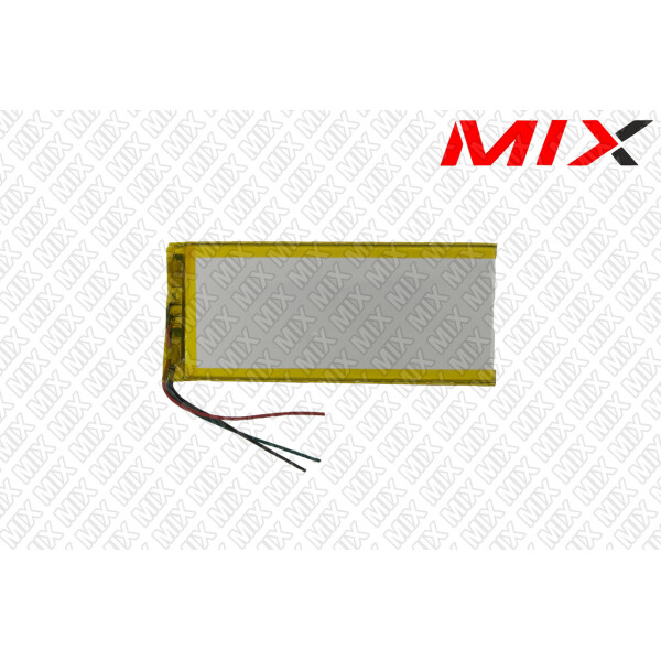 

Батарея для для планшета 3,7V 125x53x3mm 3pin 3000mAh 7718001