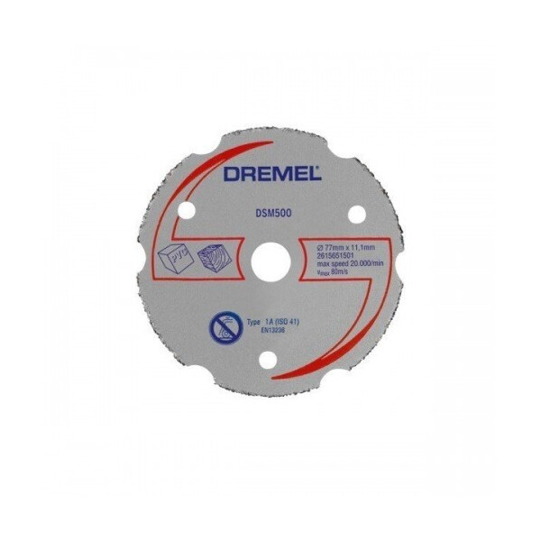

Карбидный отрезной диск Dremel для DSM20 (2615S500JA)