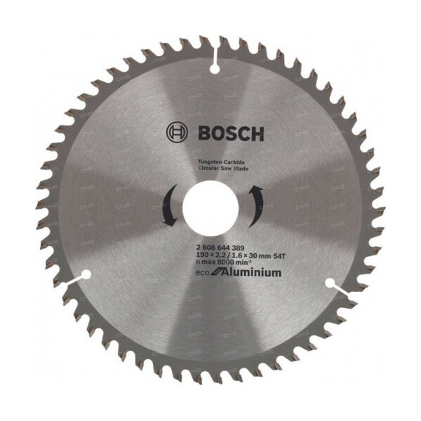 

Пильный диск Bosch ECO AL 190x30x2.6 Z54 2608644389